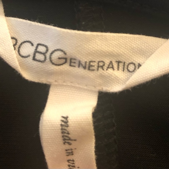 BCBGeneration women’s dress long sleeve mini sheer front overlay simple elegant - Picture 8 of 9